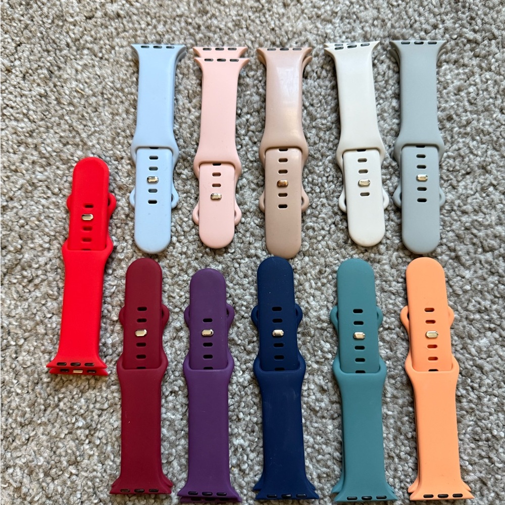 Apple Watch - Silicone Watch Bands Set